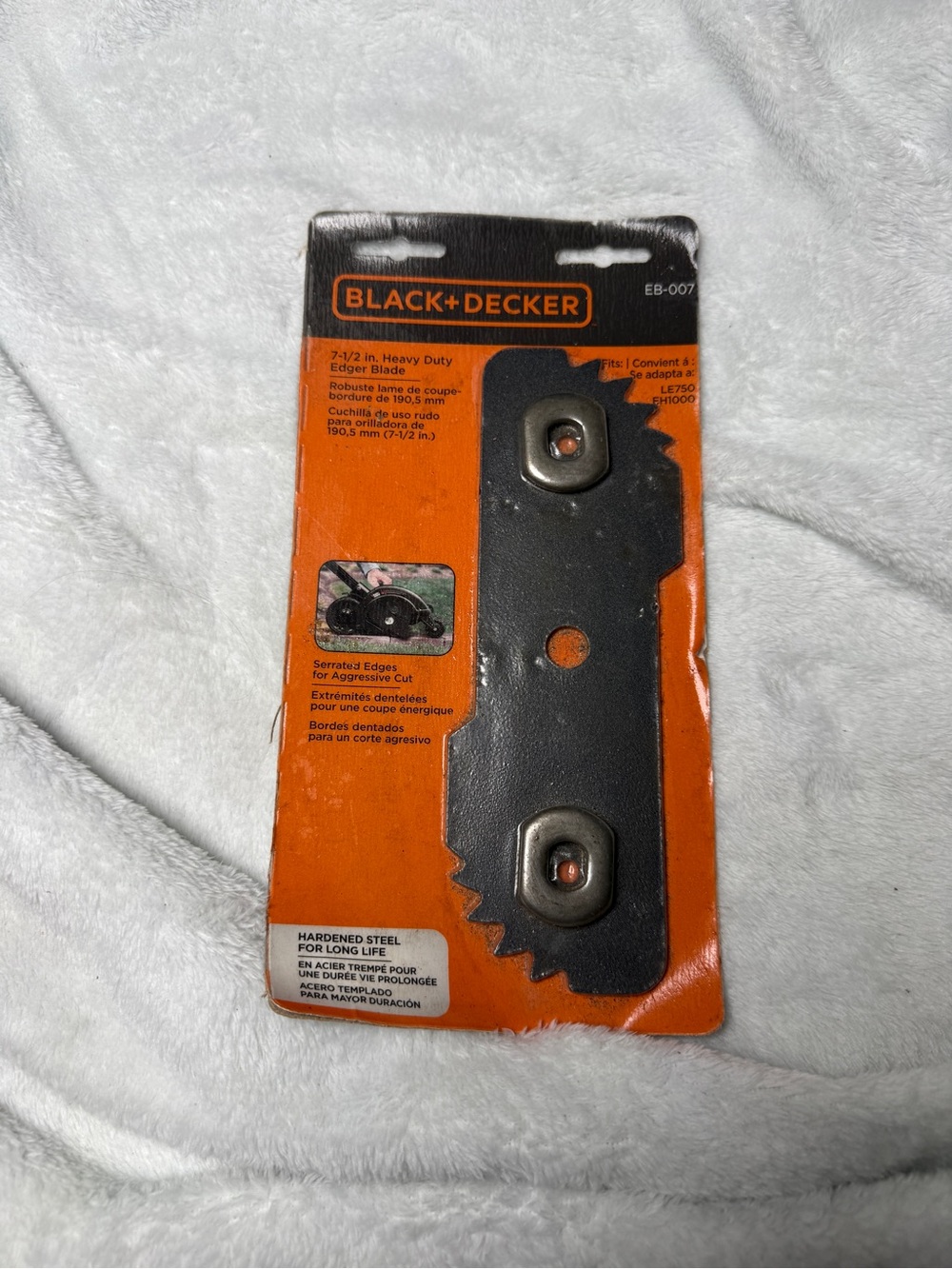 New Black & Decker Heavy Duty Edger Blade 7.5” Replacement EB-007